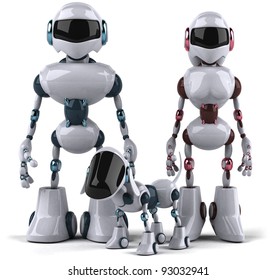 199 Android robot family Images, Stock Photos & Vectors | Shutterstock