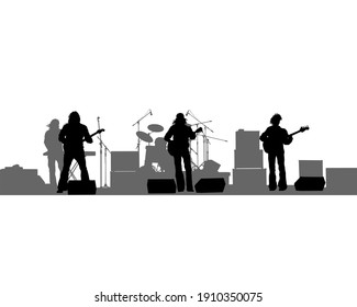 バンド 演奏 のイラスト素材 画像 ベクター画像 Shutterstock