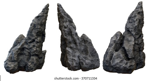 Rock Formation Render.