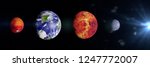 the rocky inner planets, solar system