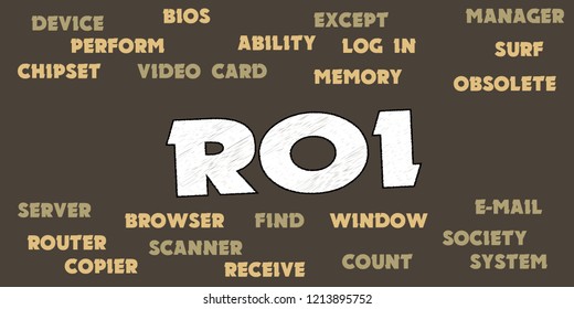 ROI Words and tags cloud