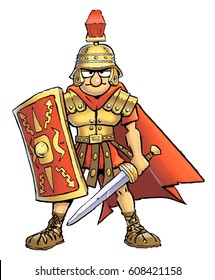 Featured image of post Cartoon Picture Of A Roman Soldier