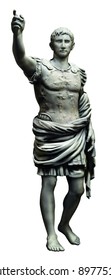 Roman Fighter Person Statue