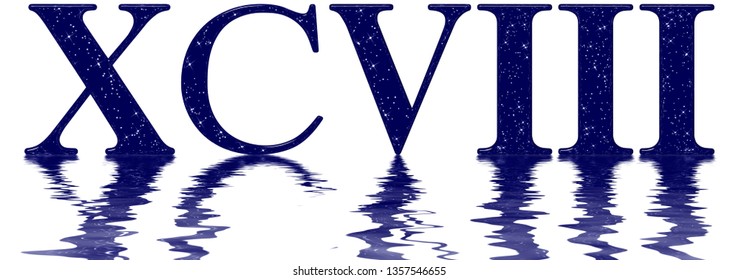 roman-numeral-98-ninety-eight-star-stock-illustration-1357546655