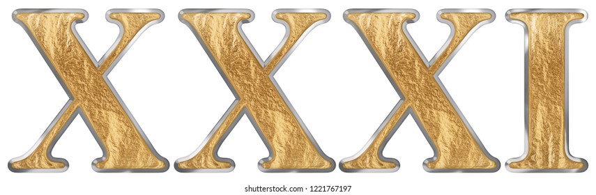 Roman Numeral Xxx Triginta 30 Thirty Stock Illustration 1221767182