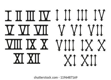 Roman Numerals Vector Free