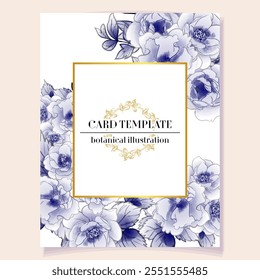 Romantic wedding invitation card. Wedding, marriage, bridal, birthday, Valentine's day. - Powered by Shutterstock