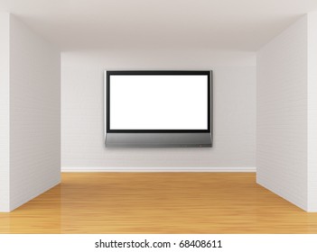 Room With Lcd Tv