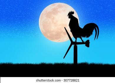 1,882 Chicken Moon Images, Stock Photos & Vectors | Shutterstock