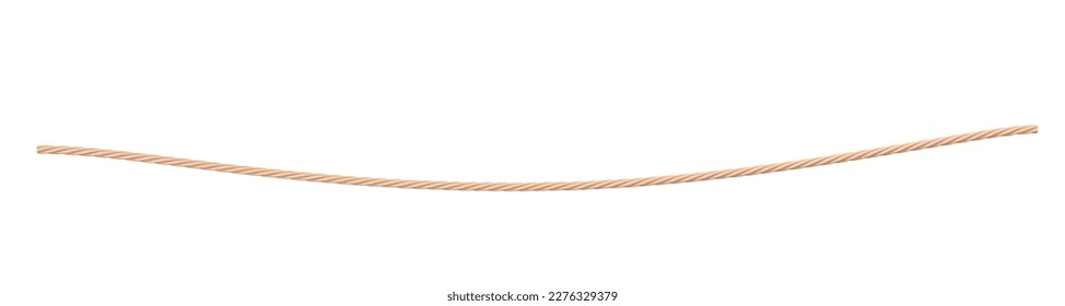 rope realistic 3d render for hanging
