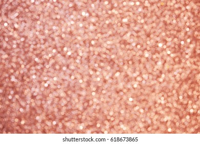 Rose Gold Sparkle Glitter Background Stock Illustration 618673865