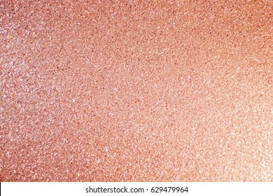 Rose Gold Sparkle Glitter Background 