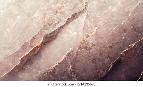 Rose Quartz  Slab Wallpaper, Stone Texture, Background 3D Render, Pale Pink, Pastel