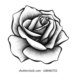 Rose Rendering Stock Illustration 108483731 | Shutterstock