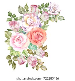 Vertical Floral Border Pattern Seamless Old Stock Illustration 447271606