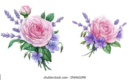 Roses & Lavender 2