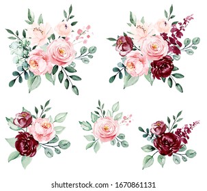 Desert Cinnamon Brown Dusty Pink Creamy Stock Vector (Royalty Free ...