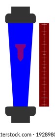 Rotameter, Variable Area Flow Meter Instrument 