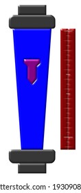 Rotameter, Variable Area Flow Meter Instrument 