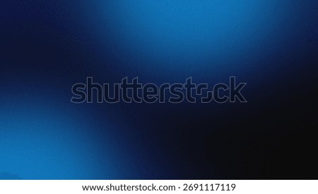 Rough grained abstract art background with soft transitional blue gradations.