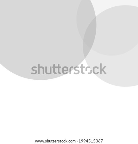 round bacground template white and gray color