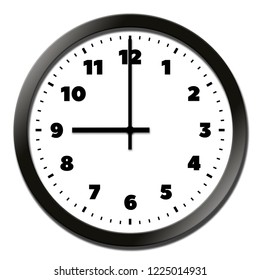9 Pm Clock Hd Stock Images Shutterstock