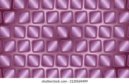 Round Corner Square Box Purple Gradient Background