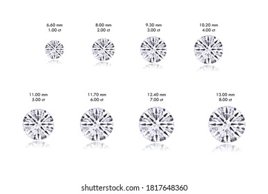 7,822 Diamond size Images, Stock Photos & Vectors | Shutterstock