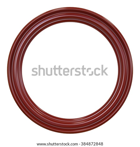 Round Frame 3 D Render Stock Illustration 384872848 - Shutterstock