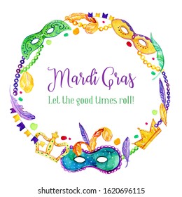 Download Mardi Gras Watercolor Images Stock Photos Vectors Shutterstock