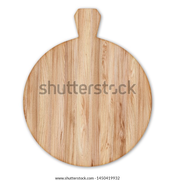 Round circular wooden board serving pizza chopping wood 14 inches 35 cm /FI35 