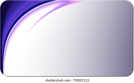 Rounded Corner Business Card Background For Design