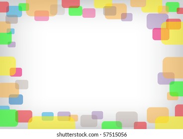 Rounded Rectangular Color Background Text Stock Illustration 57515056 ...