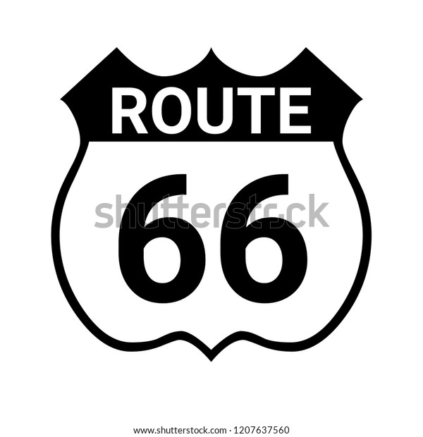 Route 66\
sign