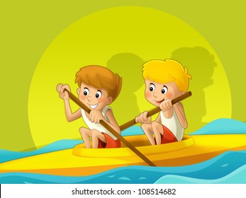 5,217 Child rowing boat Images, Stock Photos & Vectors | Shutterstock