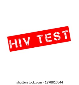 Rubber stamp with text HIV test - Powered by Shutterstock