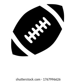 Rugby Ball Has Oval Shape Four Stock Illustration 1767996626 | Shutterstock