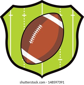 Rugby Football trophy plaque - Powered by Shutterstock