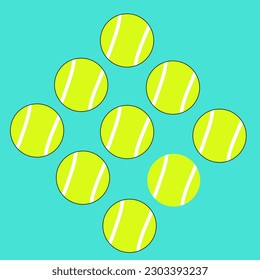 rugby tenisl patern sports  ball - Powered by Shutterstock