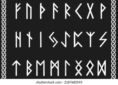 5,162 Runic alphabet Images, Stock Photos & Vectors | Shutterstock