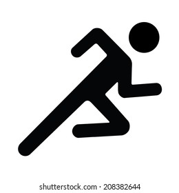 Running Man Icon Images Stock Photos Vectors Shutterstock