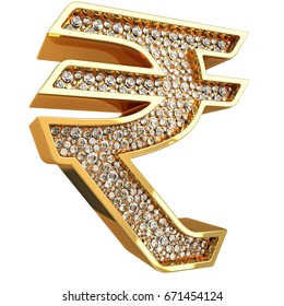 Rupee Gold Symbol