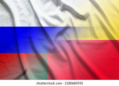 Russia and Benin state flag international contract BEN RUS symbol country Benin Russia patriotism. 3d image