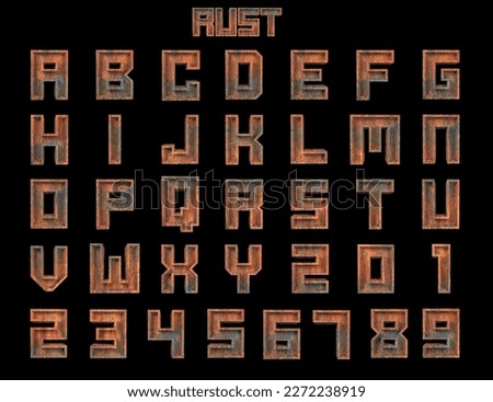 Similar – Image, Stock Photo Letters | blue rusty mailbox on a store | antique beauty.