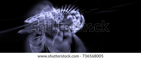 Similar – Long exposure of a woman’s hand at night. Waving hand that wants to say, what a pity that you stop here