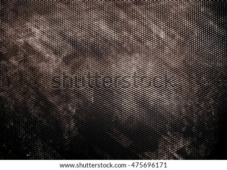 rusty iron mesh background