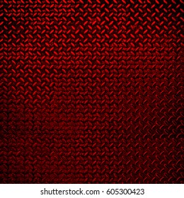 Rusty Red Diamond Plate Background