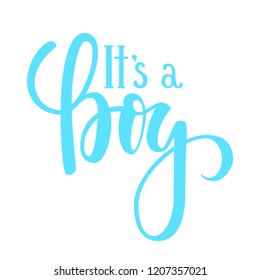 1,785 Its a boy text Images, Stock Photos & Vectors | Shutterstock