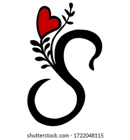 S Alphabet Tattoo Hd Stock Images Shutterstock