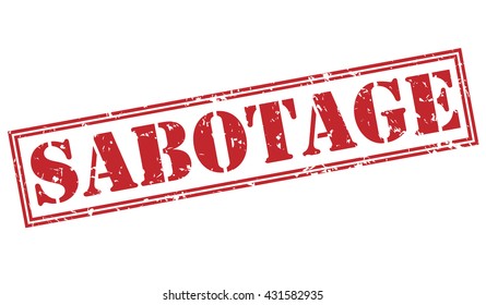 Sabotage Stamp